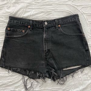 Levi cut-off shorts